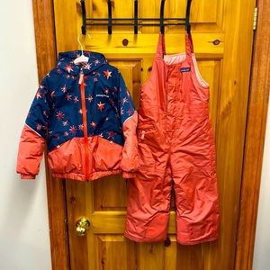 Patagonia 2 piece snowsuit